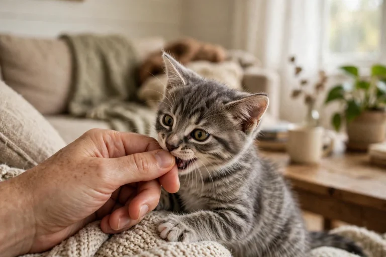Why Does My Cat Bite Me?